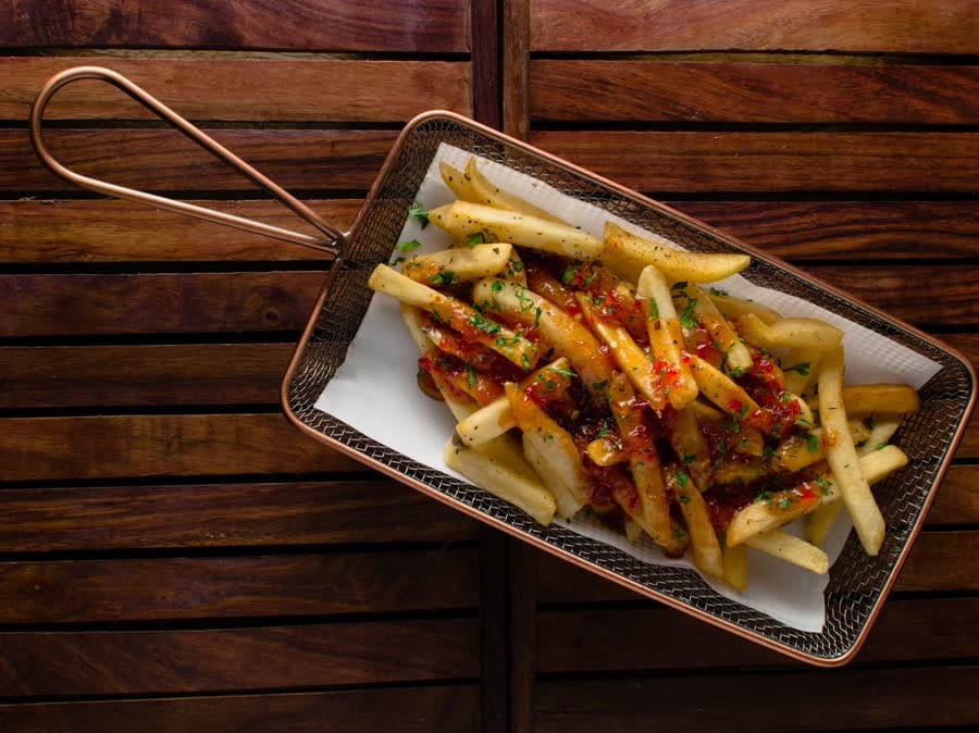 Honey / Chilli Glazed Potato Bites