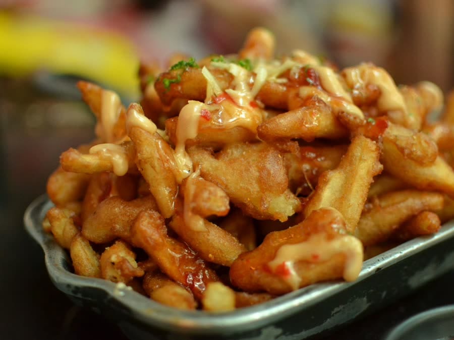 Masala Cheddar Fries